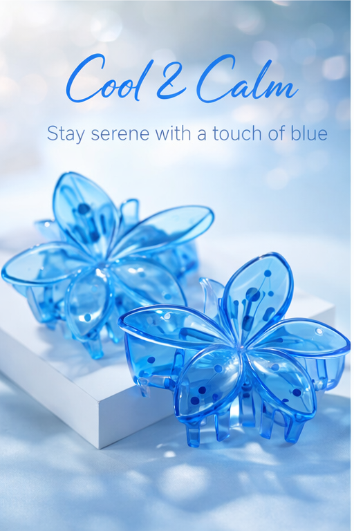 6 Pcs Flower hair clip